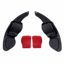 2PCS Black Car Steering Wheel
