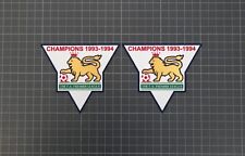 Premier League Gold Champions Patches 1993-1994 Player Size