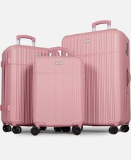 Luggage Set of 3 Piece with 4