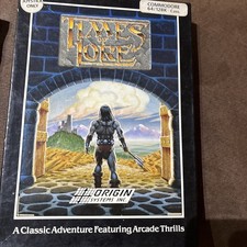 Commodore 64/128 Times of Lore Game Cassette Version C64 with Poster