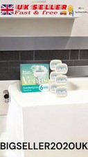 Gillette Venus COMFORTGLIDE SENSITIVE Razor Blades PACK OF 6 5 BLADES NEW SEALED