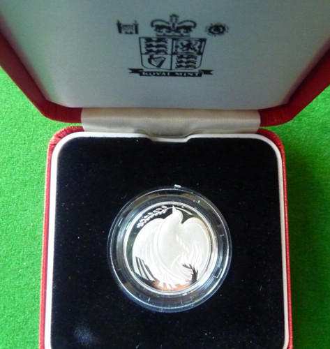 1995 silver piedfort 2 - £2, £2