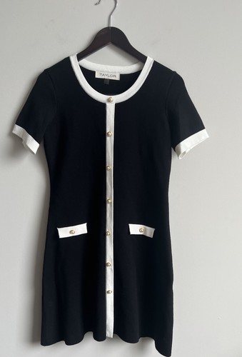 Black white dress pearl - black,