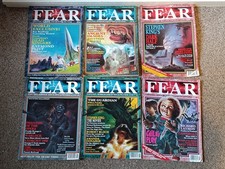 *** 6 x Fear magazines - 80's
