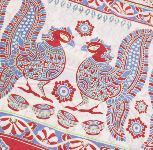 Sushila vintage white peacock - white,