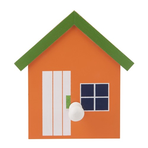 Beach hut shaped - hut, hook