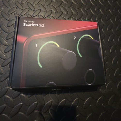 Focusrite scarlett 2i2 - scarlett, 4th