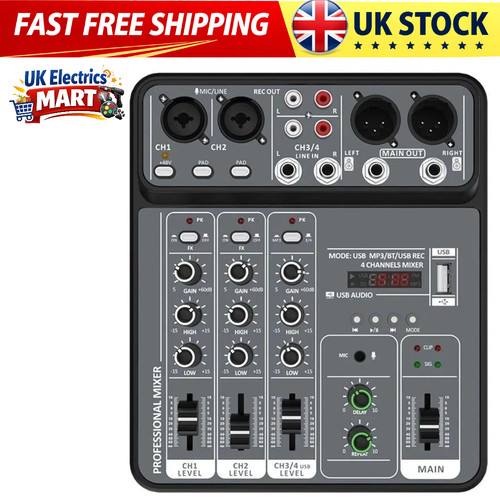 Channel audio mixer - audio,