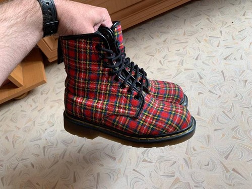 Women martens boots red 35 - martens,