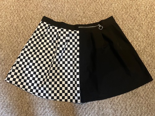 Checkered skirt harley - checkered,