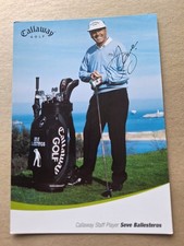 SEVE BALLESTEROS GOLF LEGEND HAND-SIGNED PROMO CARD (1)