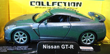 Welly 1:38 2010 Nissan GTR Metallic Grey Diecast Model Car Boxed