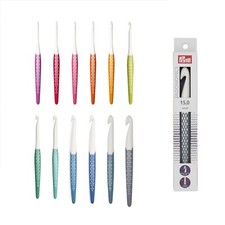Prym Crochet Hook - Ergonomic Soft Grip  - Choice of Sizes 3 mm - 15 mm