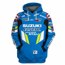 New @Hoodies Polyester FOR /*SUZUKI.Sweat Fleece Pullover Riding Quick Dry Moto