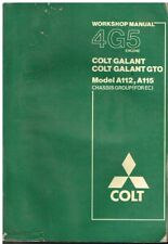 MITSUBISHI GALANT & GTO SALOON HARDTOP ESTATE 73-76 CHASSIS & BODY REPAIR MANUAL