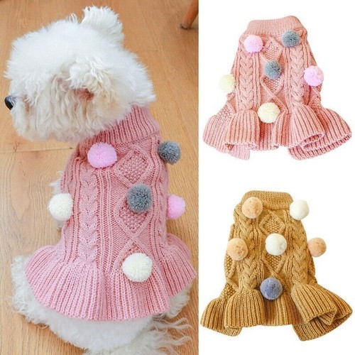 Pet cat dog sweater jumper - pet,