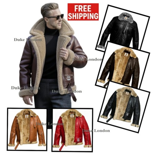 Men raf real sheep skin - b3,