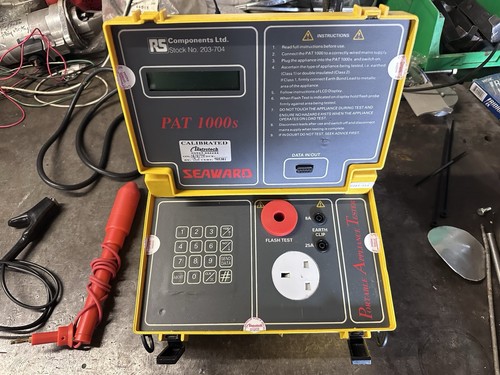 Pat tester seaward 1000s - pat,
