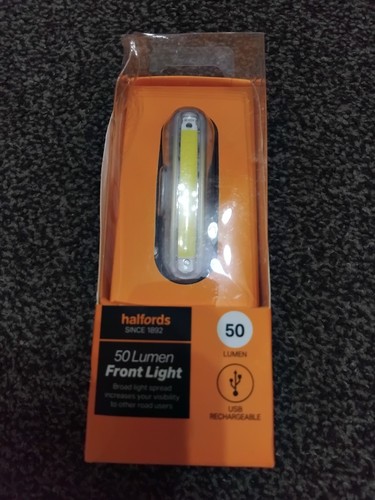 Halfords lumens front bike - lumens,
