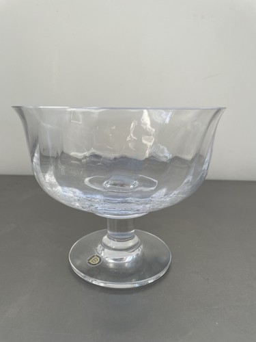 Dartington crytstal footed - crytstal,
