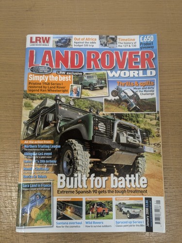 Land rover world magazine - land,