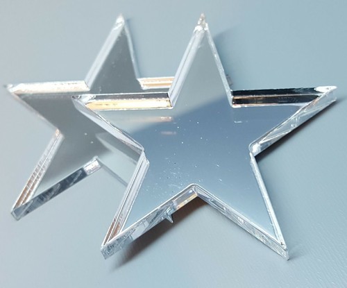 Star shape mirror - star,