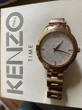 Kenzo watch /Rose Gold/Quick