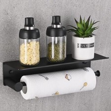 Kitchen Roll Holder Wall Mounted, Kitchen Paper Towel Rack Self Adhesive N