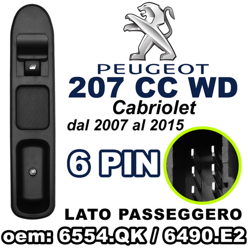 Window regulator switch - , glass