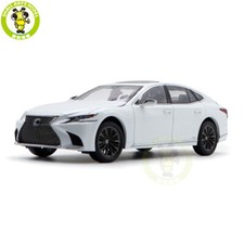 1/18 Toyota Lexus LS 500h White Diecast Model Cars Toys Gifts For Friends