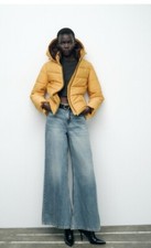 Zara Anorak Hooded Mustard