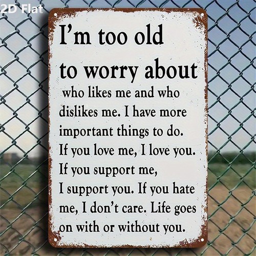 Funny too old - old, to