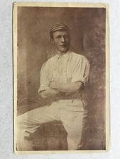 Robert Moorhouse Yorkshire cricketer / Marylebone cricket club RP postcard