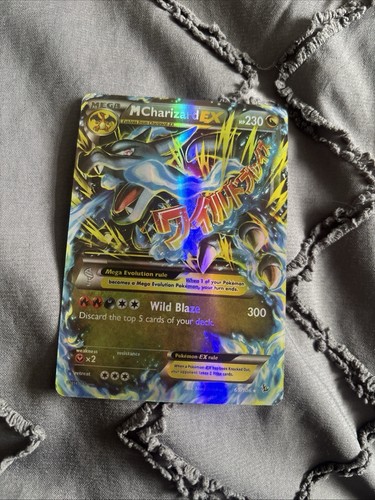 Pokémon mega charizard - mega-charizard-ex, tcg