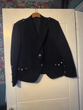 Bonnie Prince Charlie men’s Dress Jacket 44” chest Scottish wedding