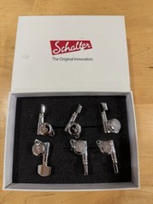 Schaller Tuning Pegs M6 135 Chrome 6 Left Locking Staggered