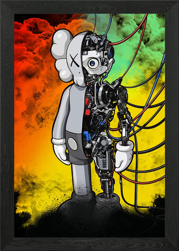 Hypebeast kaw framed wall art - hypebeast,