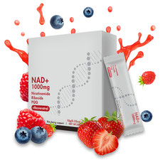 NAD+ 1000mg Anti-Aging Drink Mix with Nicotinamide Riboside & Resveratrol