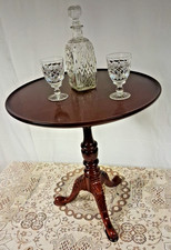 20th  Century Mahogany Wine Lamp Plant Table Made By Archer And  Smith Ltd