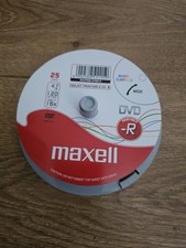 18 Dics x Maxell DVD-R 4.7GB 16x Speed 120min Recordable DVD Discs Spindle Pack