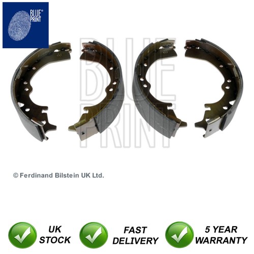 Brake shoes set blue print - shoes,