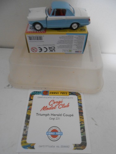 Corgi model 231 triumph - no,