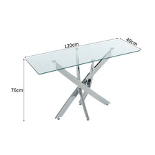 Modern 4FT Coffee Table End