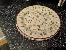 STAFFORDSHIRE OAKWOOD SALAD PLATES X 2