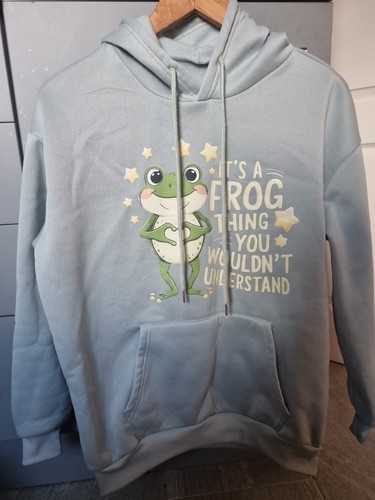 Non branded frog thing - branded, it's