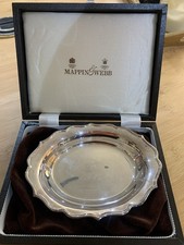 Antique Mappin & Webb Silver Plate Dish with Lid –W10562 England, Triple Deposit