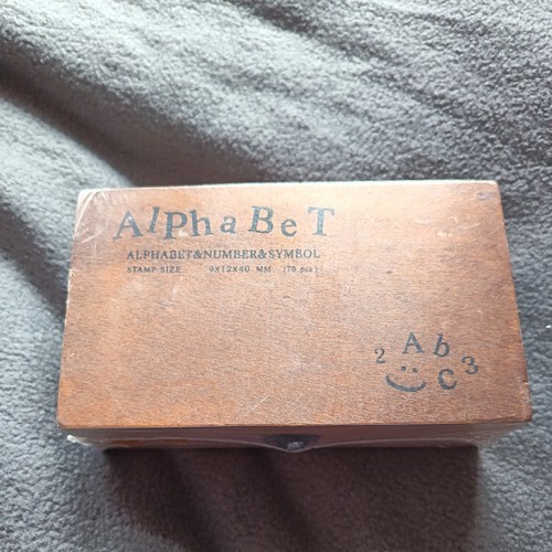 Alphabet number symbol - alphabet, wooden