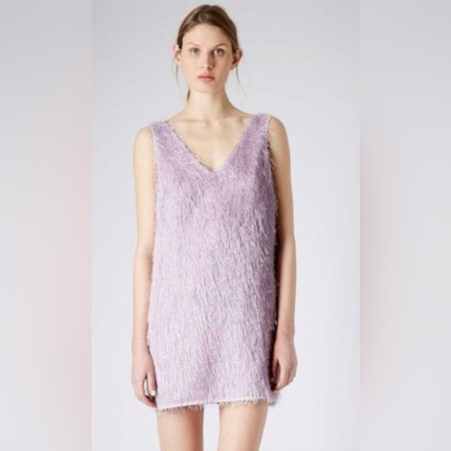 Topshop lilac metallic fuzzy - lilac,