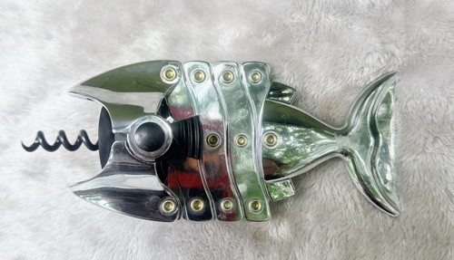Corkscrew lazy fish - lazy, stainless
