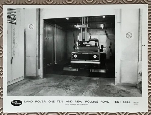 Land rover one ten - &, rolling